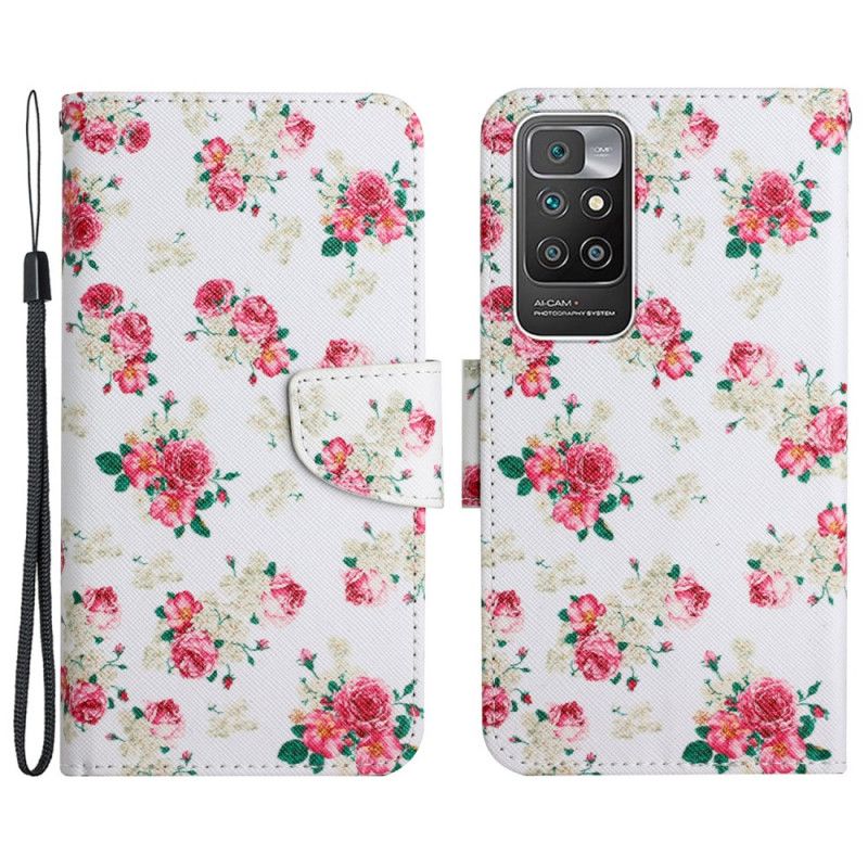 Flip Cover Xiaomi Redmi 10 Royal Liberty Blomster