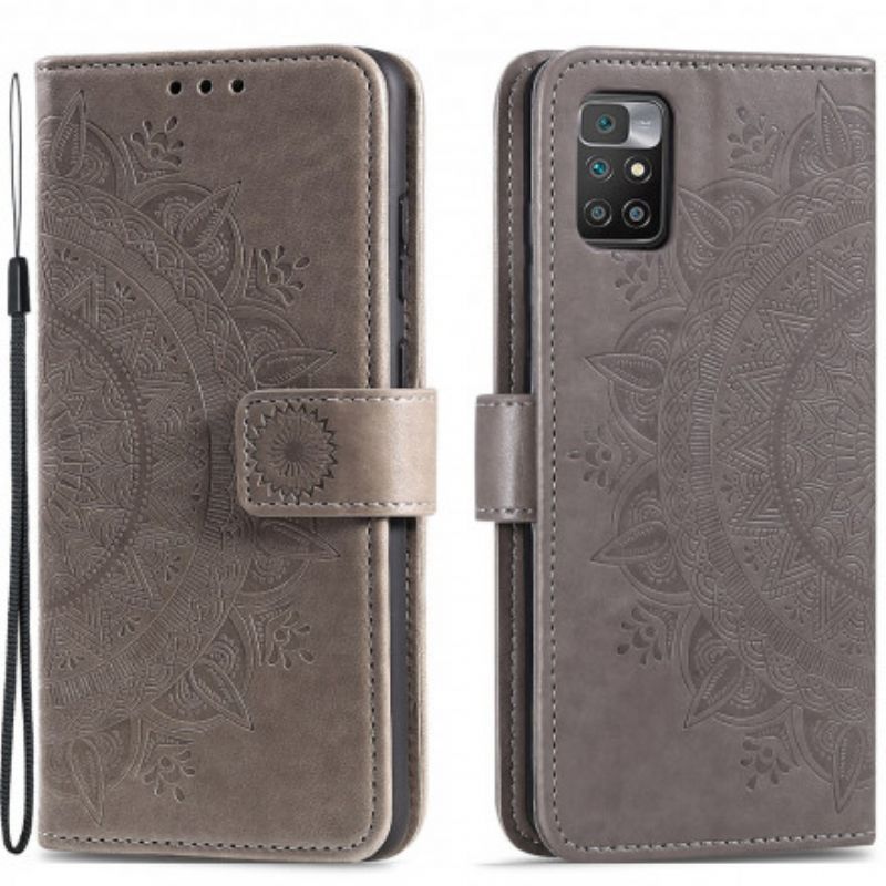 Flip Cover Xiaomi Redmi 10 Søn Mandala