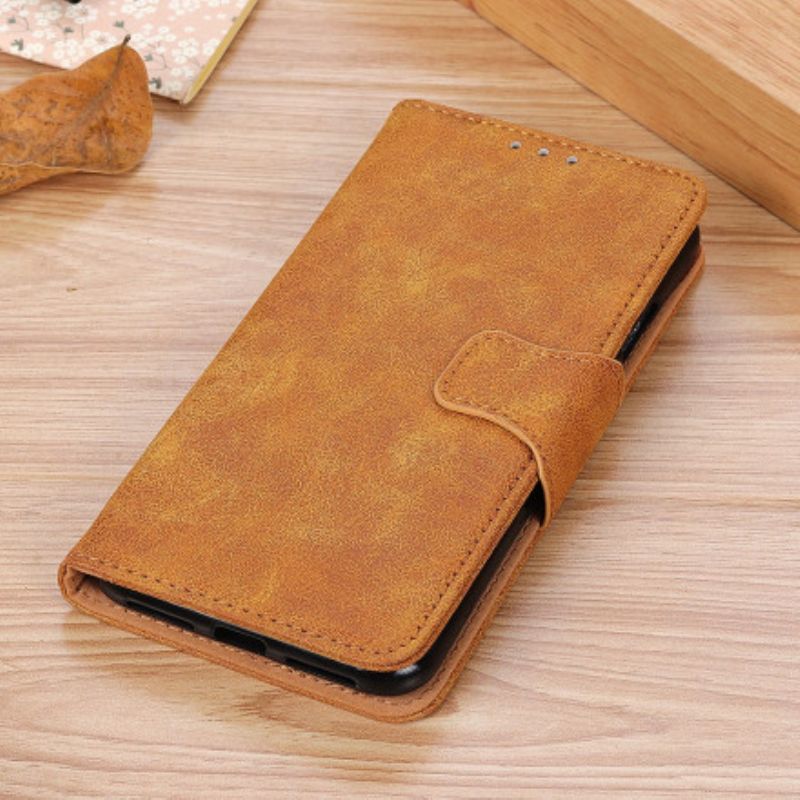 Flip Cover Xiaomi Redmi 10 Vintage Split Læder