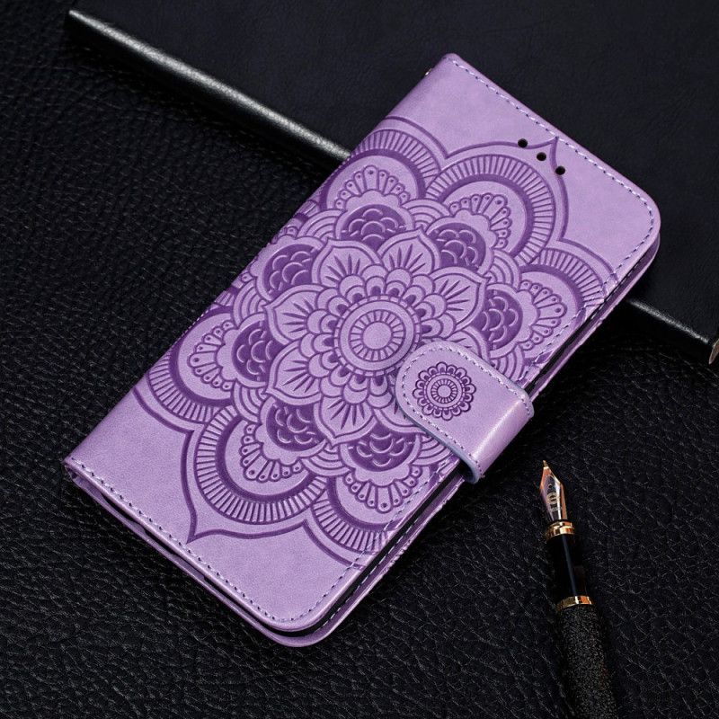 Læder Cover Xiaomi Redmi 10 Fuld Mandala