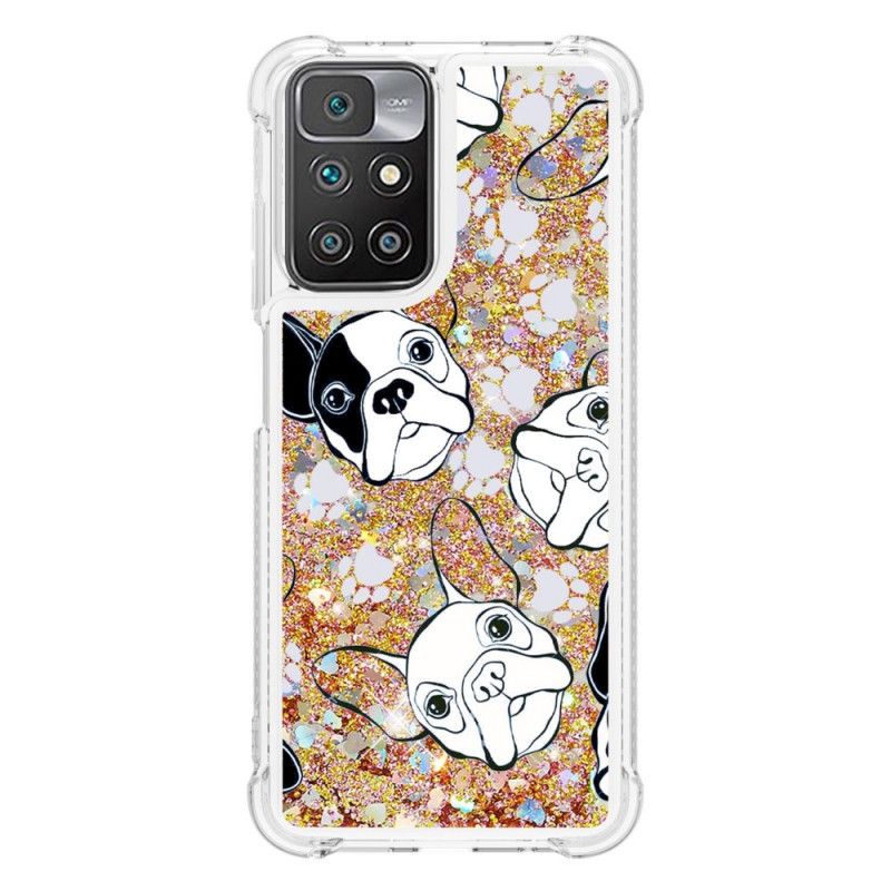 Mobilcover Xiaomi Redmi 10 Hr Glitter Dog