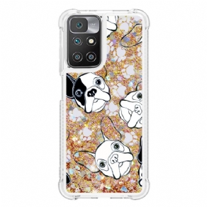 Mobilcover Xiaomi Redmi 10 Hr Glitter Dog