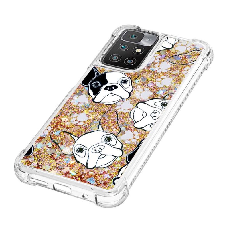 Mobilcover Xiaomi Redmi 10 Hr Glitter Dog