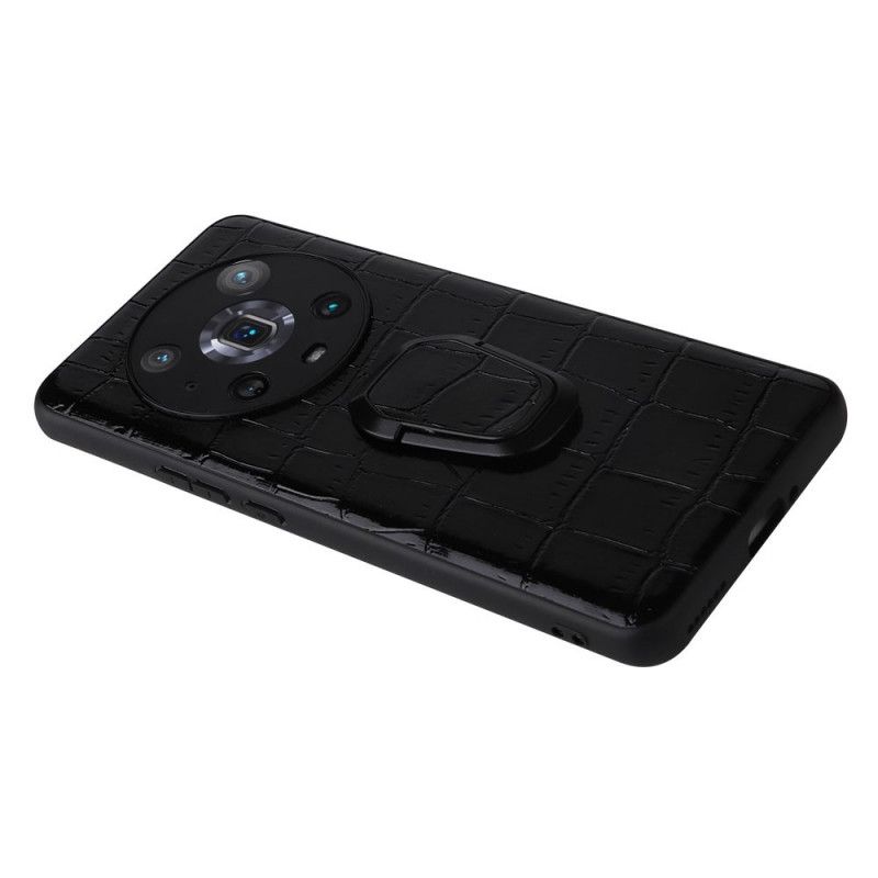 Cover Honor Magic 4 Pro Tekstureret Med Ring-support