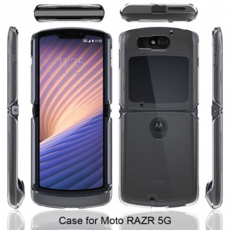 Cover Motorola Razr 5G Transparent