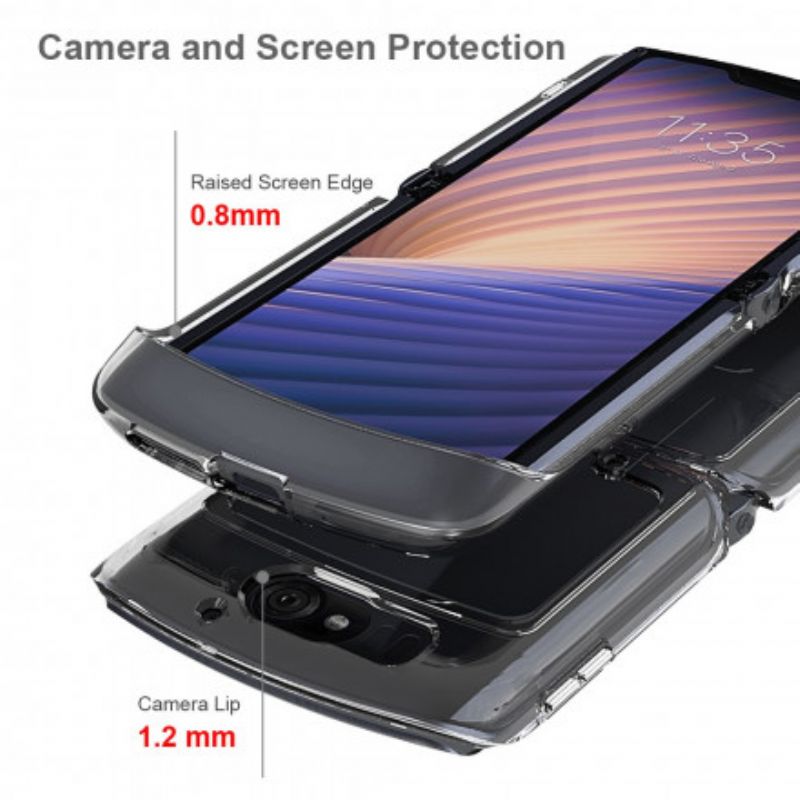 Cover Motorola Razr 5G Transparent