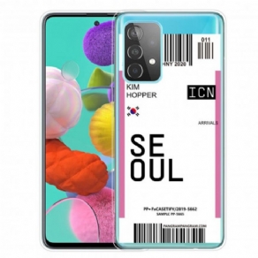 Cover Samsung Galaxy A32 4G Boardingkort Til Seoul