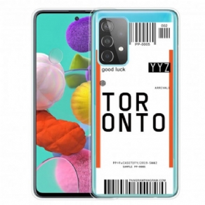 Cover Samsung Galaxy A32 4G Boardingkort Til Toronto