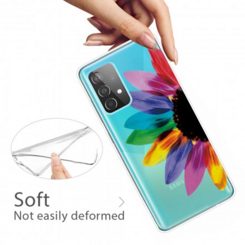 Cover Samsung Galaxy A32 4G Farverig Blomst