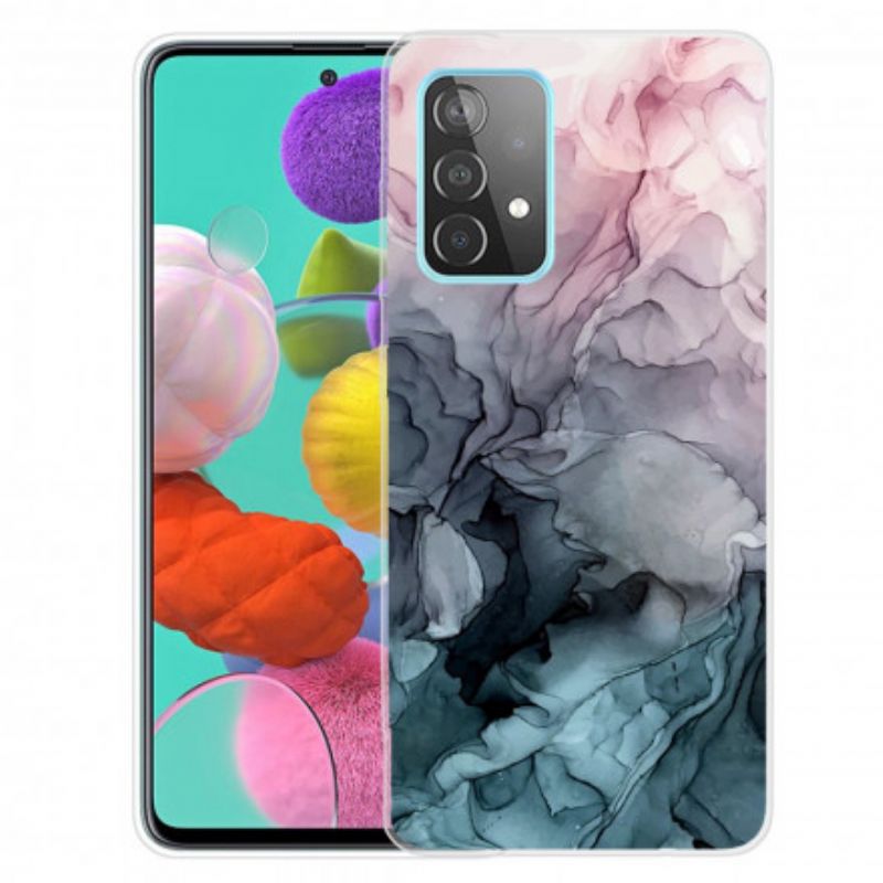 Cover Samsung Galaxy A32 4G Farvet Marmor