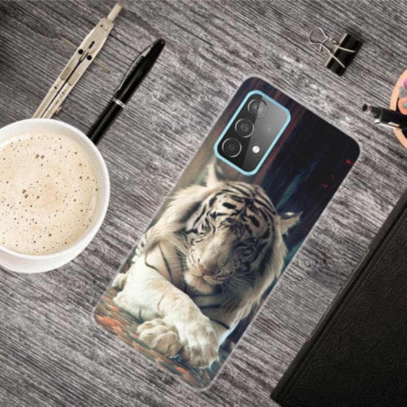 Cover Samsung Galaxy A32 4G Fleksibel Tiger