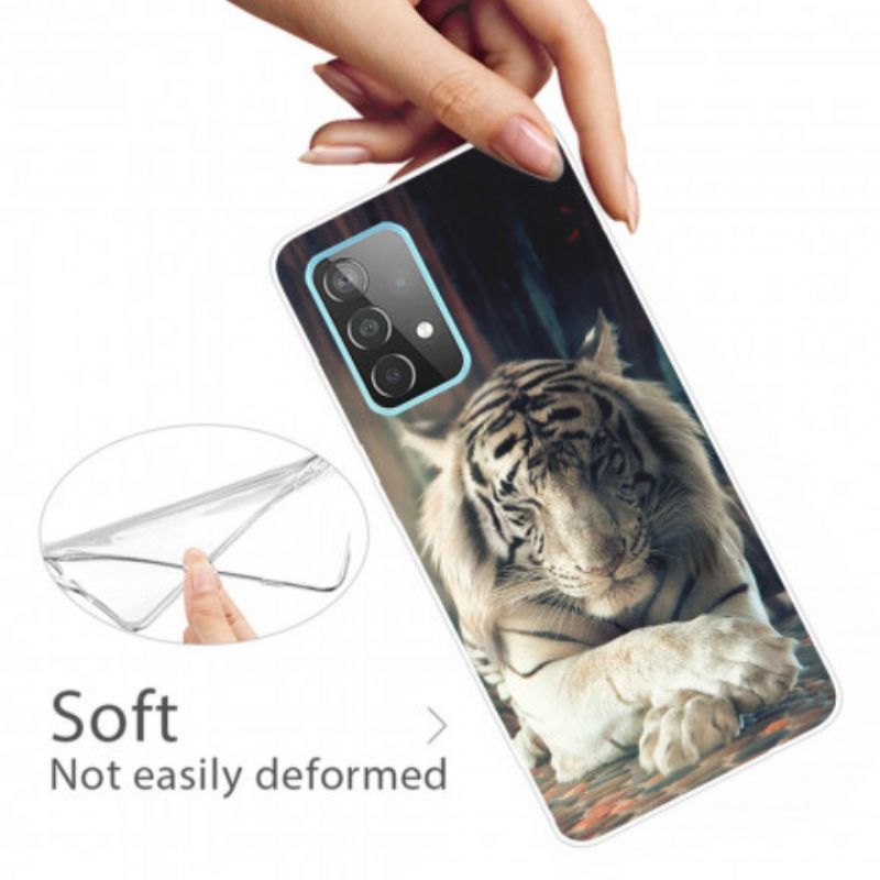 Cover Samsung Galaxy A32 4G Fleksibel Tiger