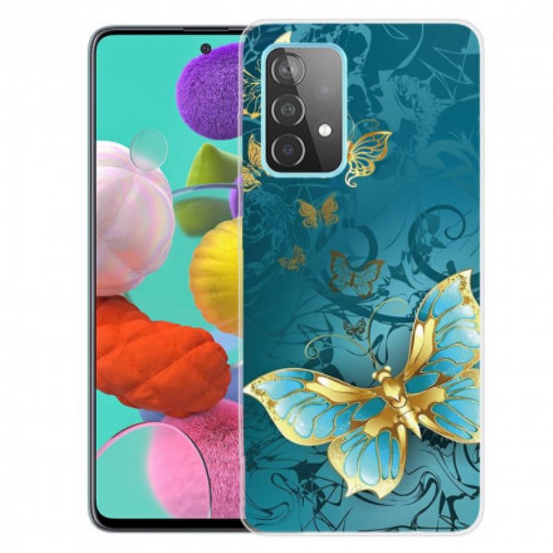 Cover Samsung Galaxy A32 4G Fleksible Sommerfugle