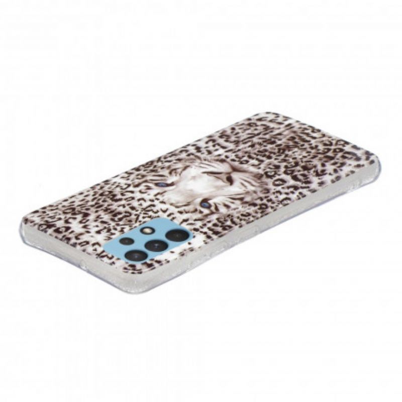 Cover Samsung Galaxy A32 4G Fluorescerende Leopard