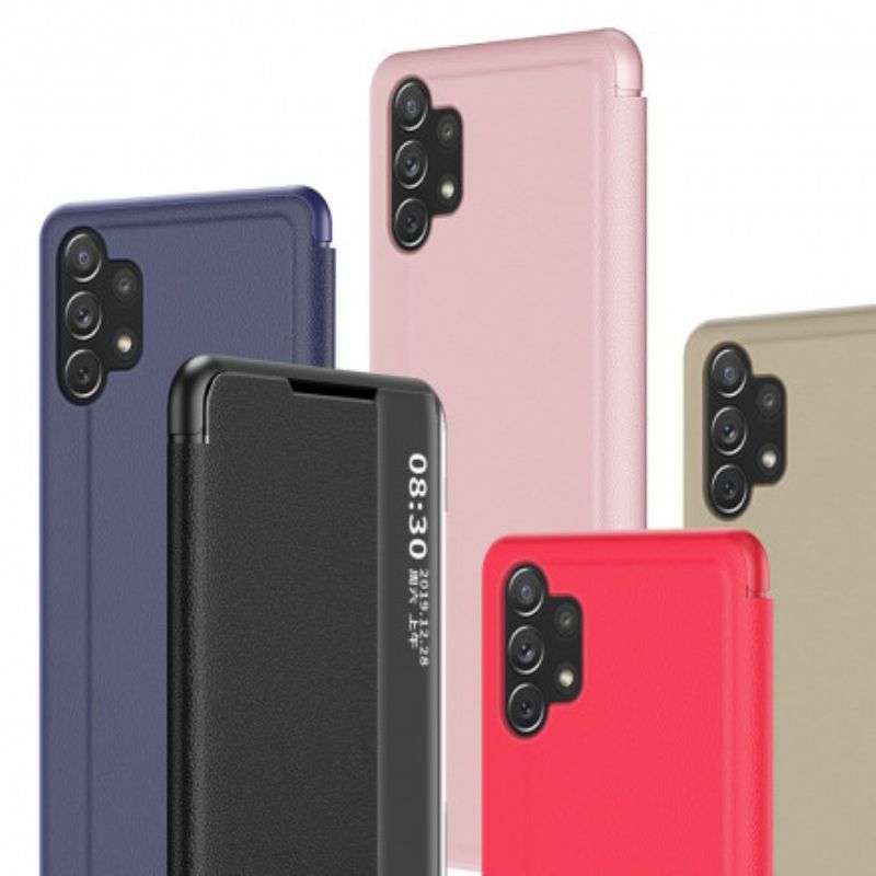 Cover Samsung Galaxy A32 4G Imiteret Læder