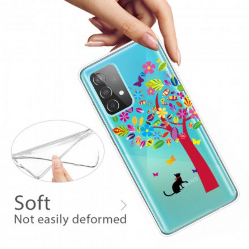 Cover Samsung Galaxy A32 4G Kat Under Træet