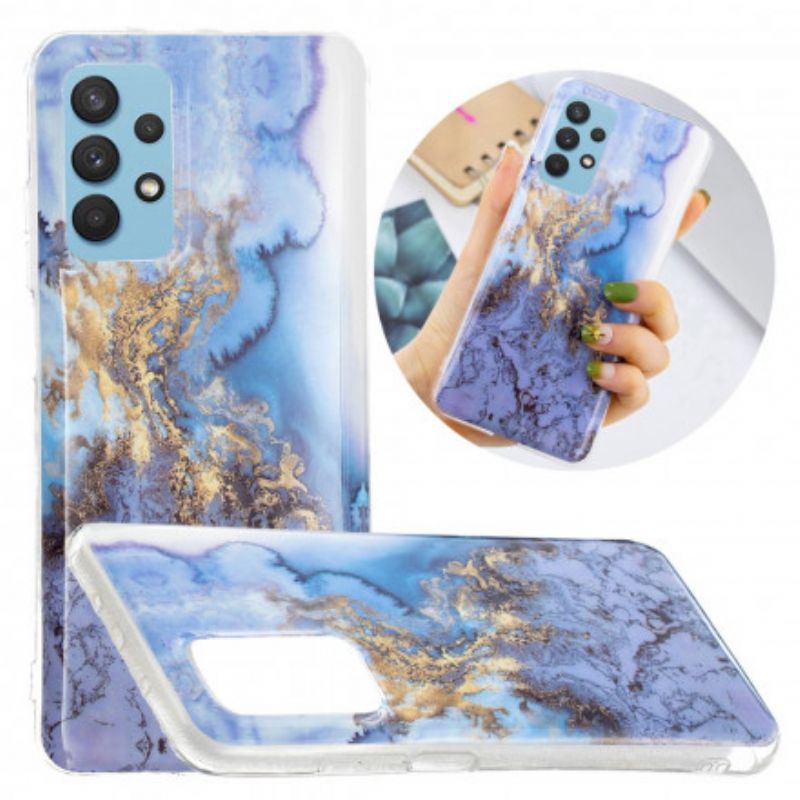 Cover Samsung Galaxy A32 4G Klassisk Marmor