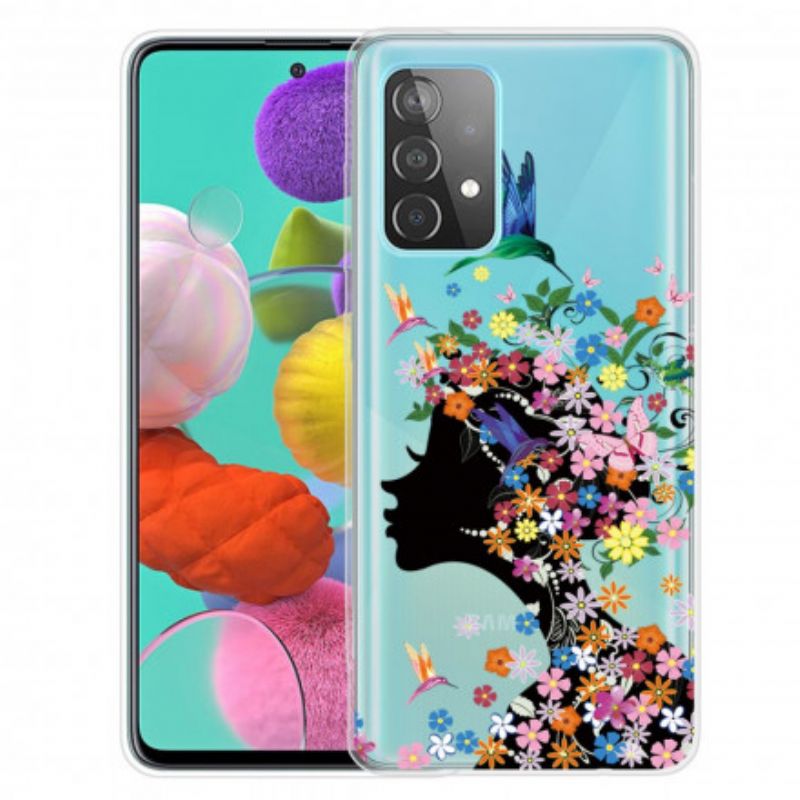 Cover Samsung Galaxy A32 4G Smukt Blomsterhoved