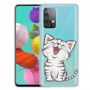 Cover Samsung Galaxy A32 4G Sød Kat