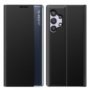 Cover Samsung Galaxy A32 4G Tekstureret Lædereffekt