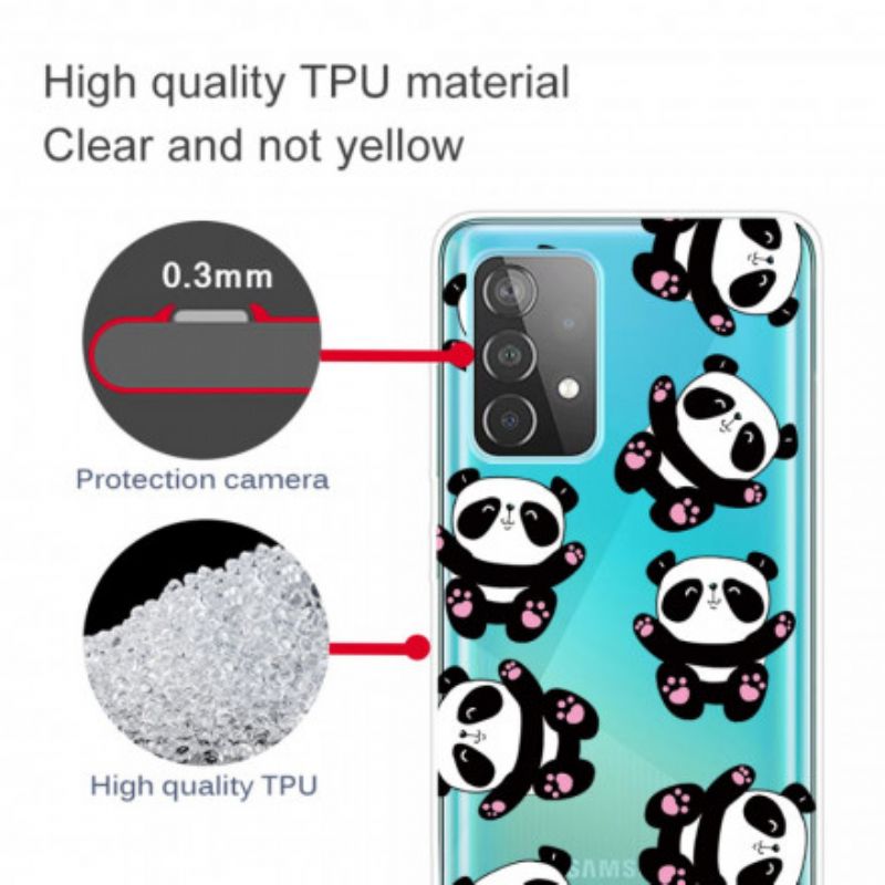 Cover Samsung Galaxy A32 4G Top Panda Sjov