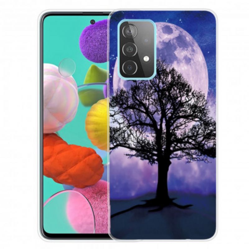 Cover Samsung Galaxy A32 4G Træ Og Måne