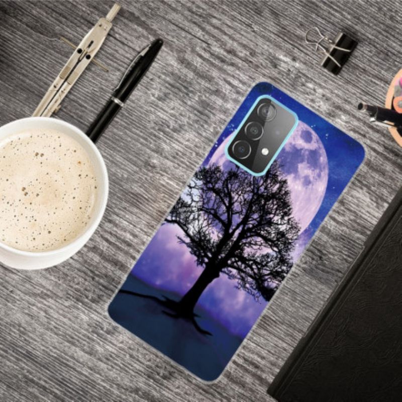 Cover Samsung Galaxy A32 4G Træ Og Måne