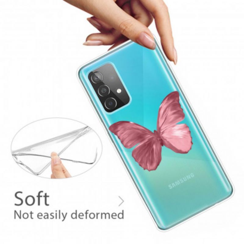 Cover Samsung Galaxy A32 4G Vilde Sommerfugle