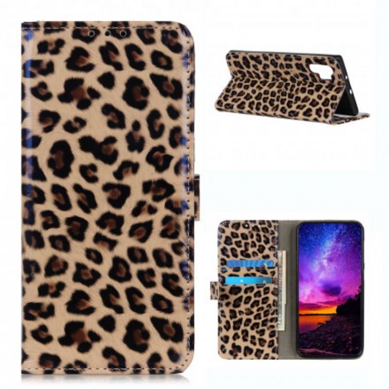 Flip Cover Samsung Galaxy A32 4G Enkelt Leopard