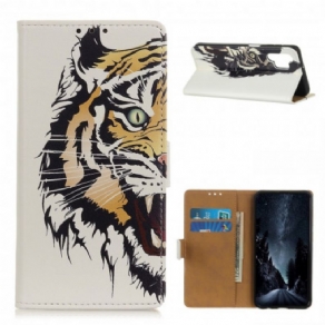 Flip Cover Samsung Galaxy A32 4G Hærd Tiger