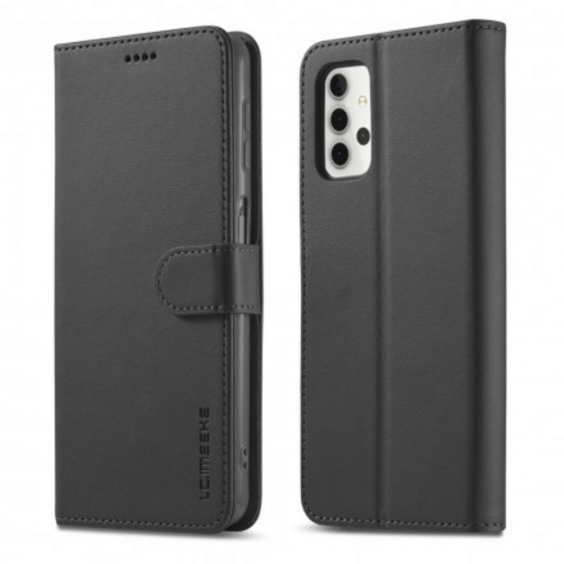 Flip Cover Samsung Galaxy A32 4G Lc.imeeke Lædereffekt