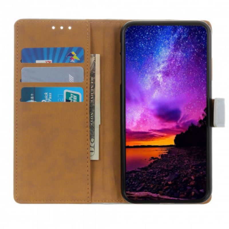 Læder Cover Samsung Galaxy A32 4G Simpelt Kunstlæder