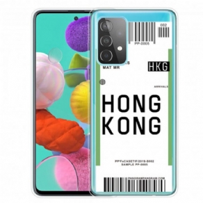 Mobilcover Samsung Galaxy A32 4G Boardingkort Til Hong Kong