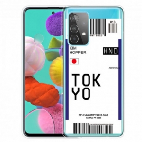 Mobilcover Samsung Galaxy A32 4G Boardingkort Til Tokyo