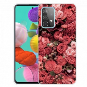 Mobilcover Samsung Galaxy A32 4G Intense Blomster