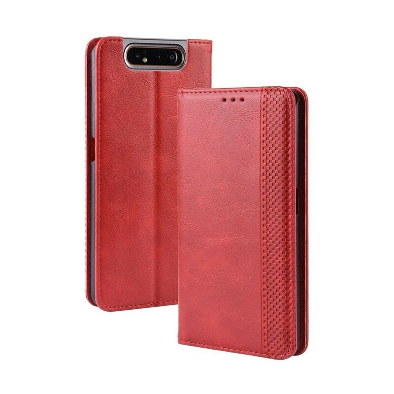 Cover Samsung Galaxy A90 / A80 Flip Cover Styliseret Kunstlæder