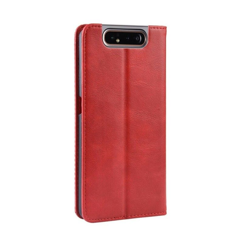 Cover Samsung Galaxy A90 / A80 Flip Cover Styliseret Kunstlæder