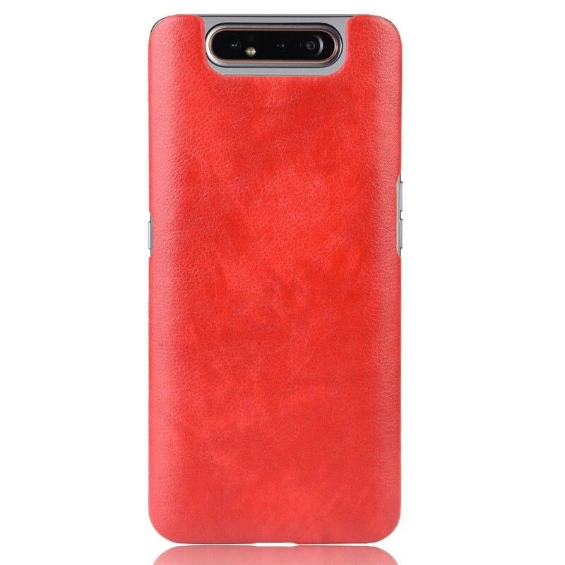 Cover Samsung Galaxy A90 / A80 Litchi-lædereffekt