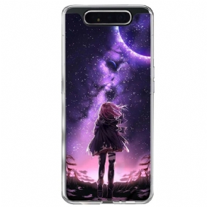 Cover Samsung Galaxy A90 / A80 Magisk Fuldmåne