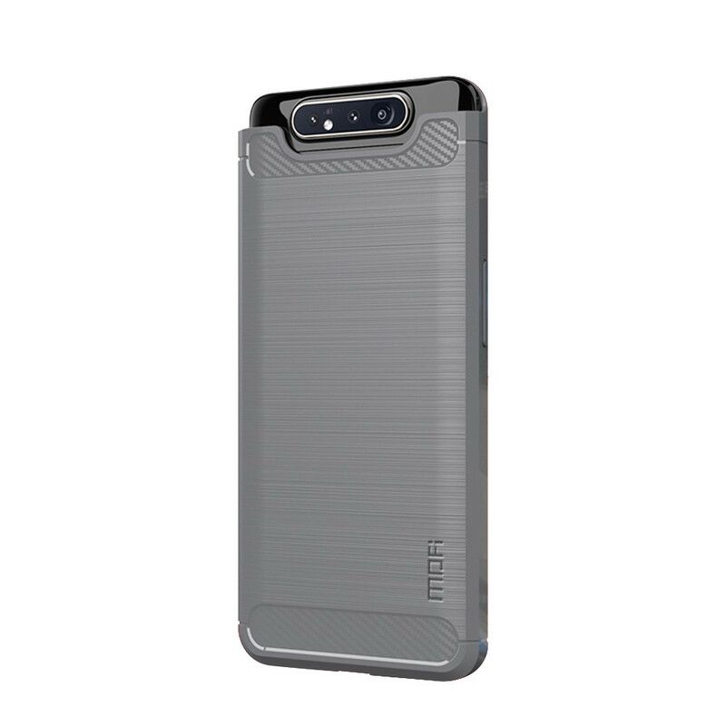 Cover Samsung Galaxy A90 / A80 Mofi Børstet Kulfiber