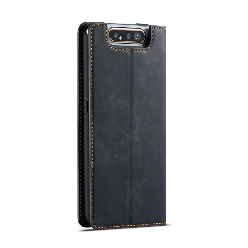 Flip Cover Samsung Galaxy A90 / A80 Lædereffekt Forwenw