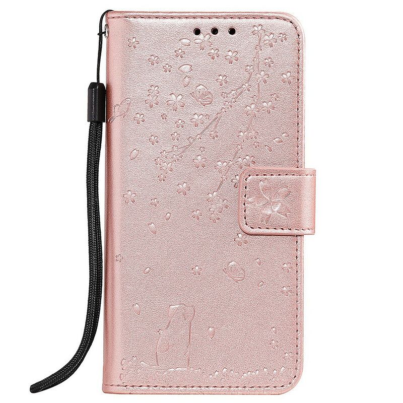 Flip Cover Samsung Galaxy A90 / A80 Med Snor Strop Reverie