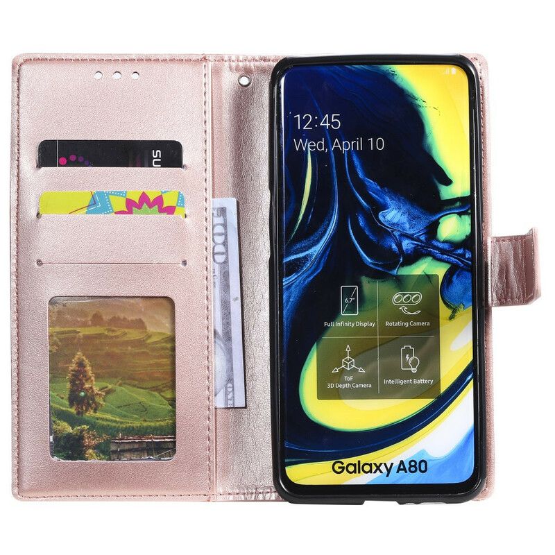 Flip Cover Samsung Galaxy A90 / A80 Med Snor Strop Reverie