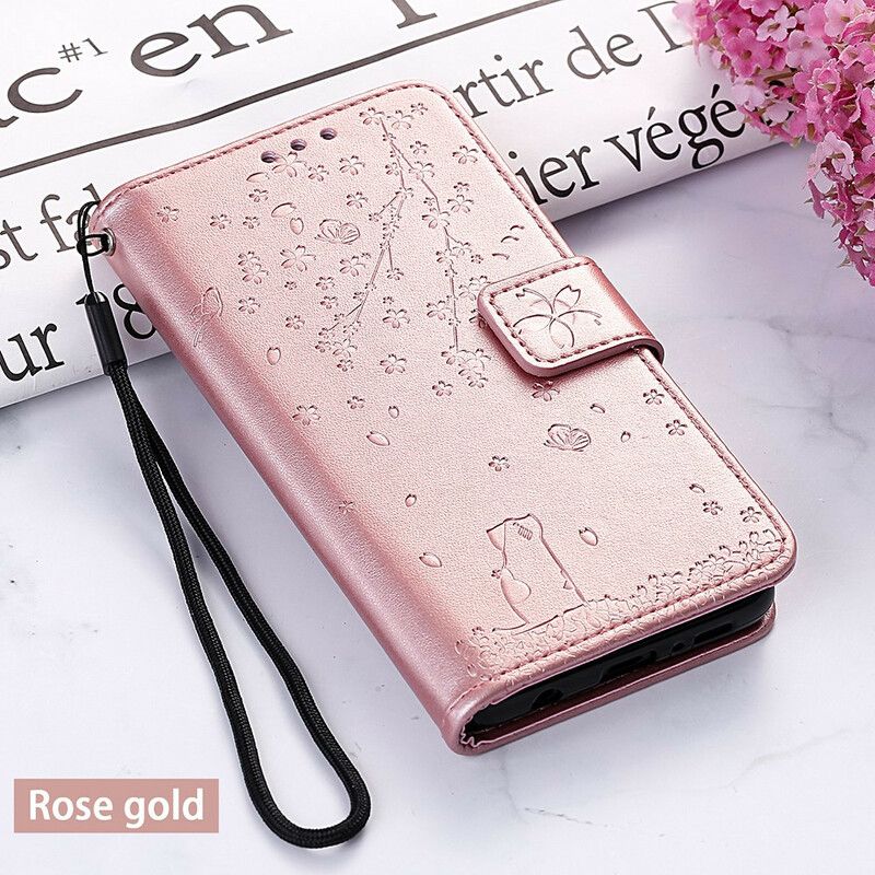 Flip Cover Samsung Galaxy A90 / A80 Med Snor Strop Reverie