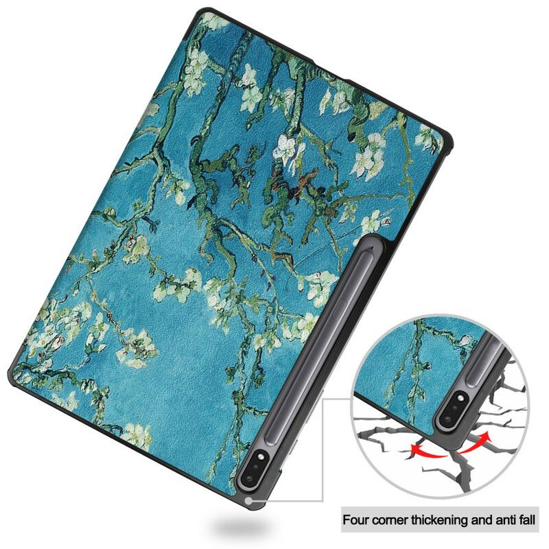 Cover Samsung Galaxy Tab S7 FE Grene Stylus Holder