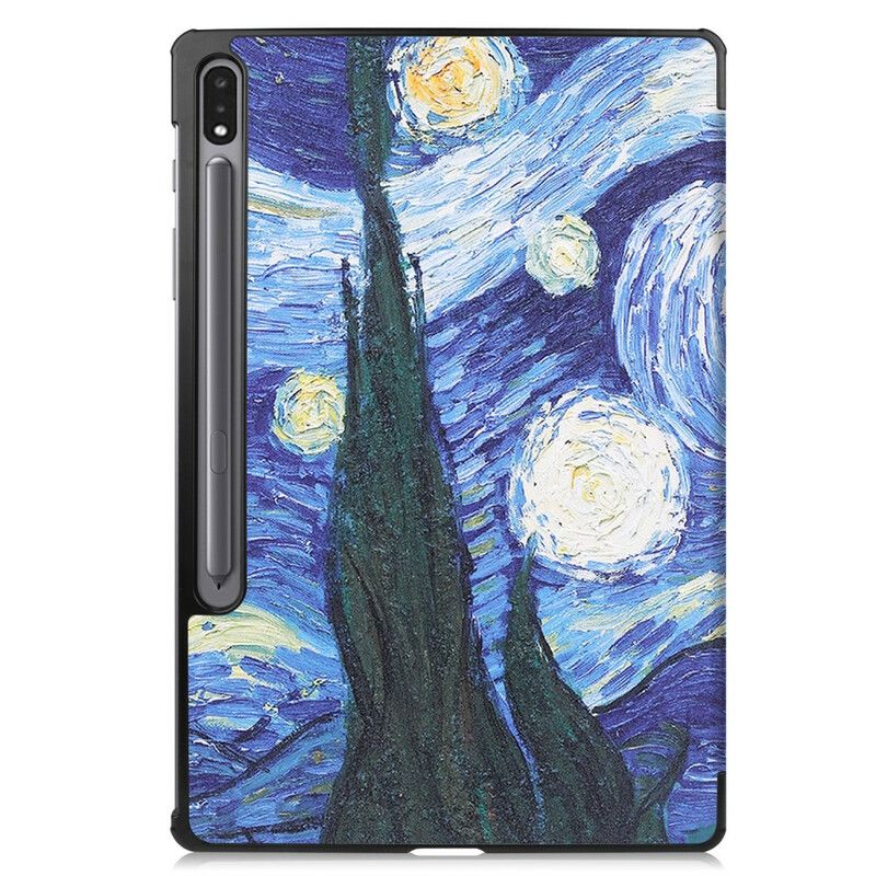 Cover Samsung Galaxy Tab S7 FE Starry Night Penneholder