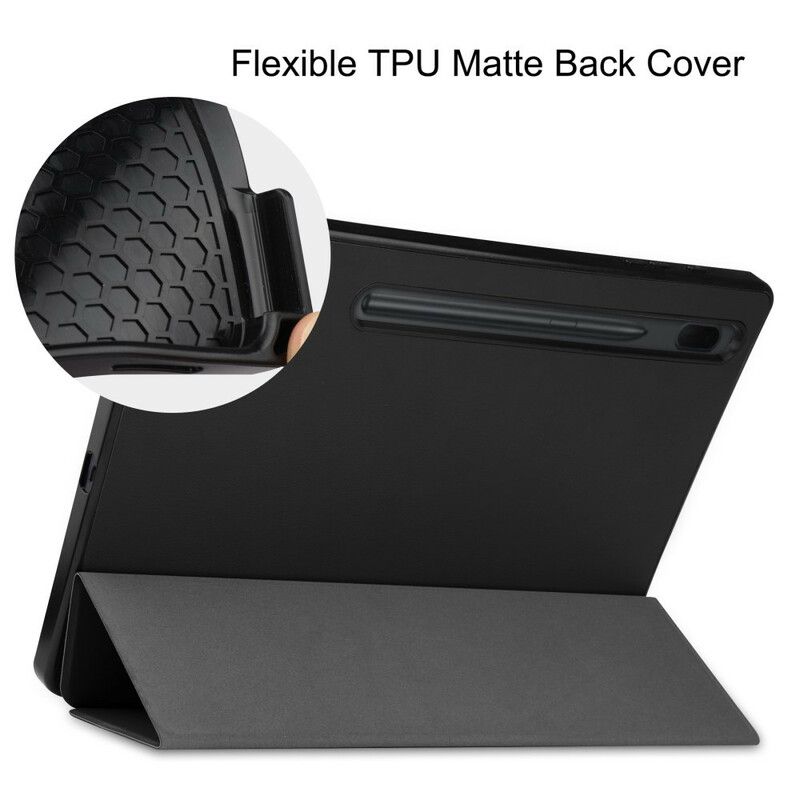 Cover Samsung Galaxy Tab S7 FE Tri Fold Penneholder