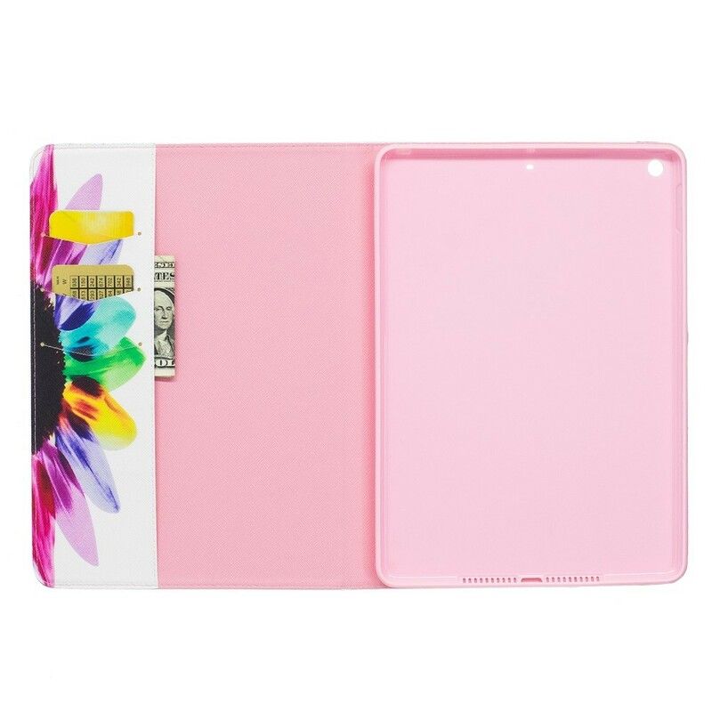 Flip Cover iPad 9.7" Akvarelblomst