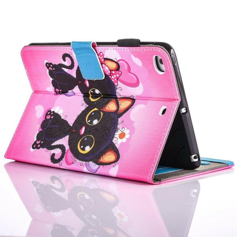 Flip Cover iPad 9.7" Forelskede Katte