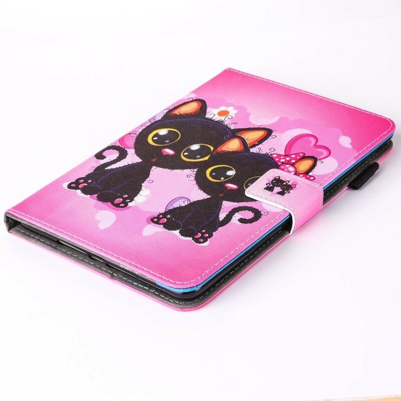 Flip Cover iPad 9.7" Forelskede Katte